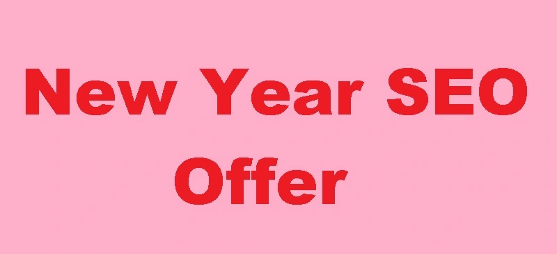 New Year SEO Offer